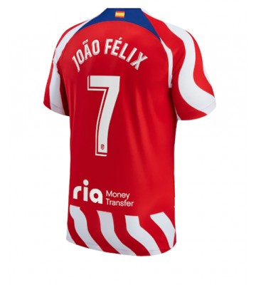 Atletico Madrid Joao Felix #7 Hjemmedrakt 2022-23 Kortermet